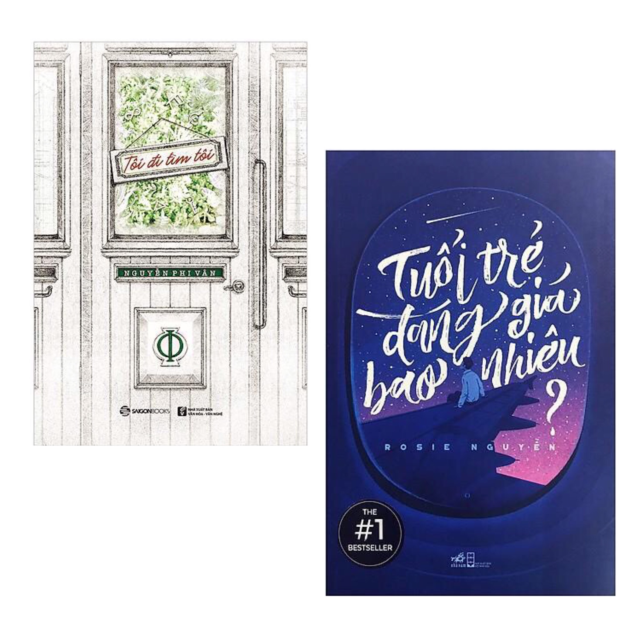 Combo 2 Cuốn Sách Tư Duy - Kỹ Năng Sống Làm Thay Đổi Cuộc Đời Bạn: Tôi Đi Tìm Tôi + Tuổi Trẻ Đáng Giá Bao Nhiêu  / Tặng Kèm Bookmark Thiết Kế Happy Life