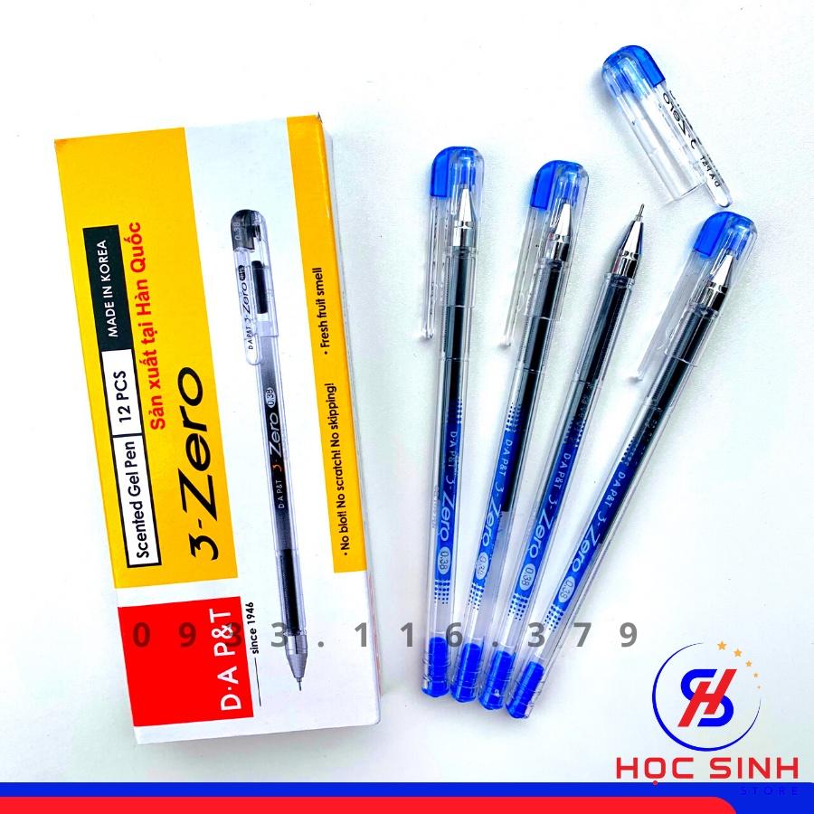 Hộp 12 Cây Viết Gel  0.38mm 3 Zero Đông A Hàn Quốc