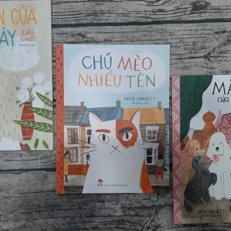 Combo 3 cuốn: Chuyện của áng mây + Mái ấm của cún cưng + Chú mèo nhiều tên