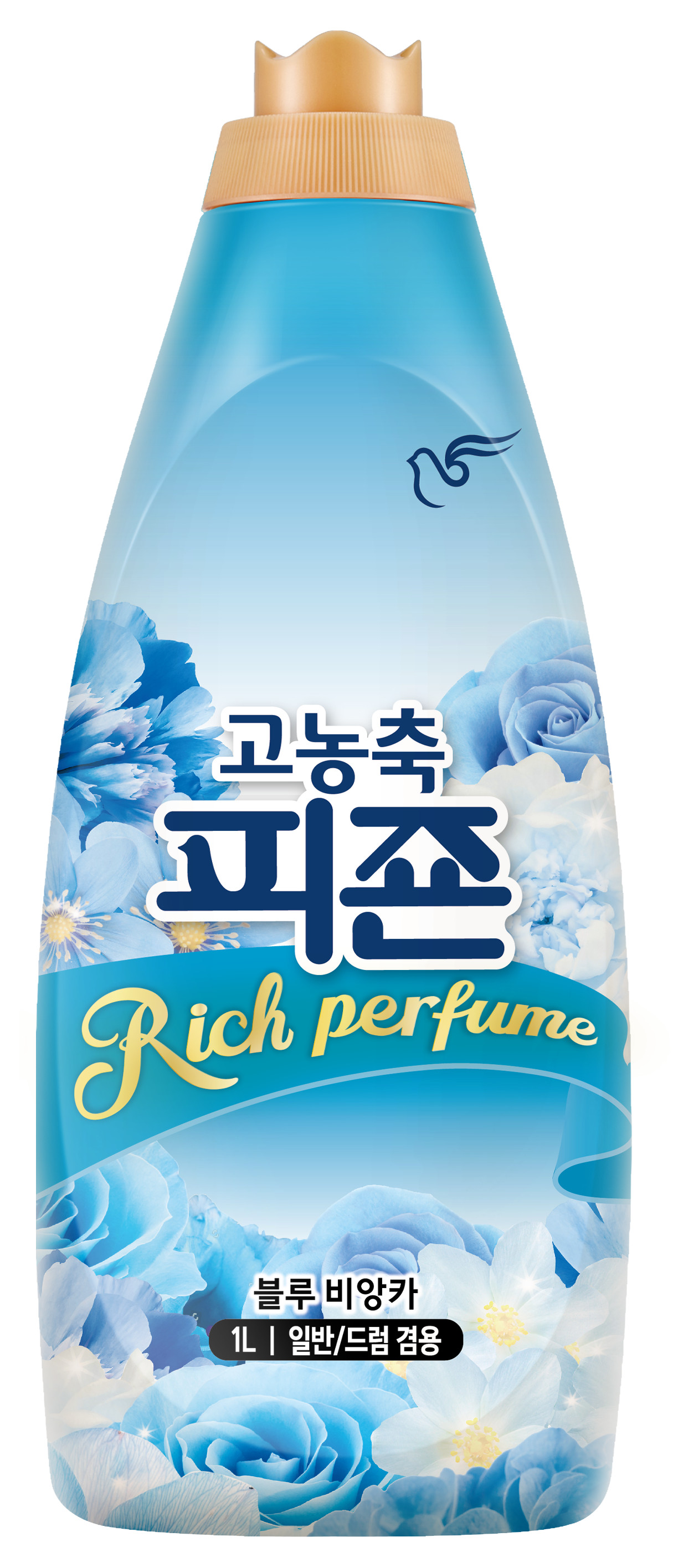 Nước xả vải Hàn Quốc Pigeon đậm đặc Rich Perfume chai 1L
