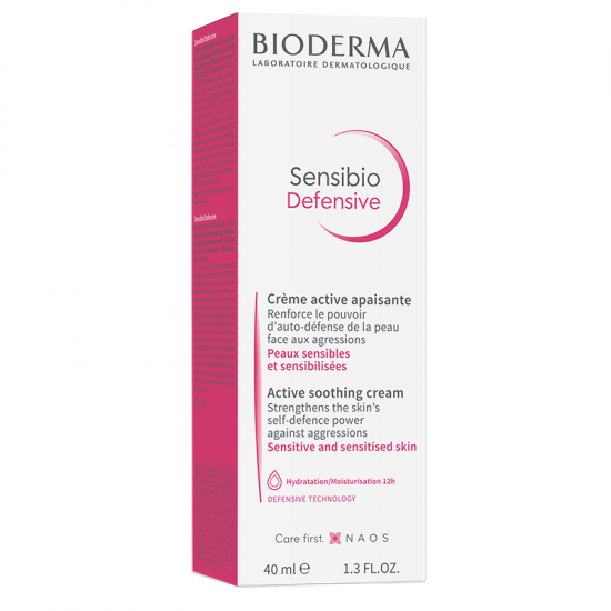 Kem Dưỡng Làm Dịu, Phục Hồi Cho Da Nhạy Cảm Bioderma Sensibio Defensive Cream 40ml