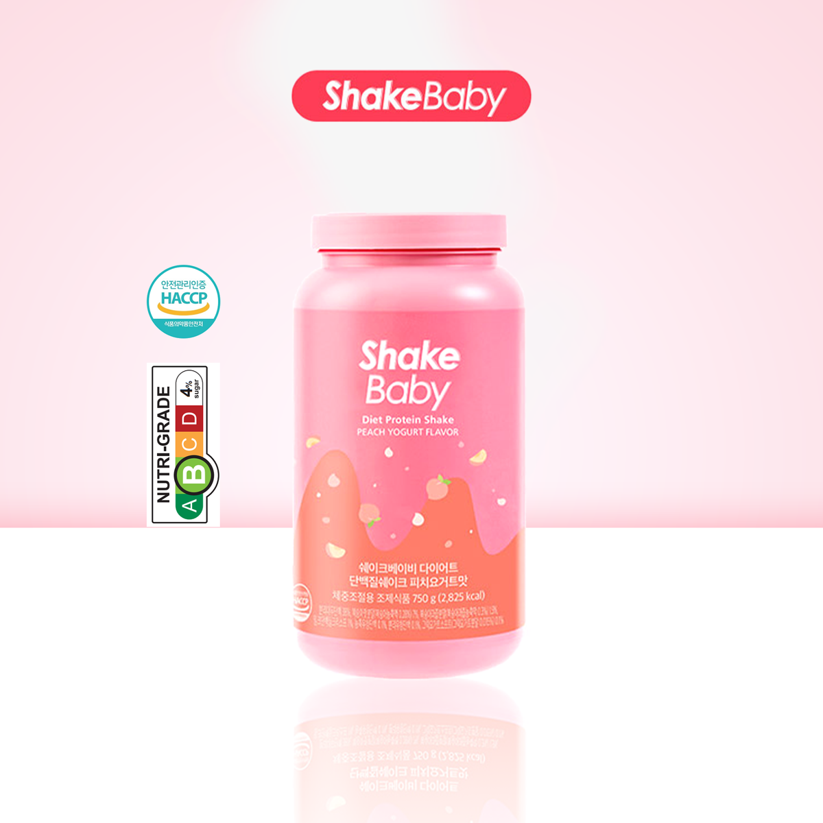 [CHÍNH HÃNG] Bột Ngũ Cốc Ăn Kiêng Thay Thế Bữa Ăn SHAKE BABY Diet Formular Protein Vị Sữa Chua Đào Hỗ Trợ Giảm Cân 750g