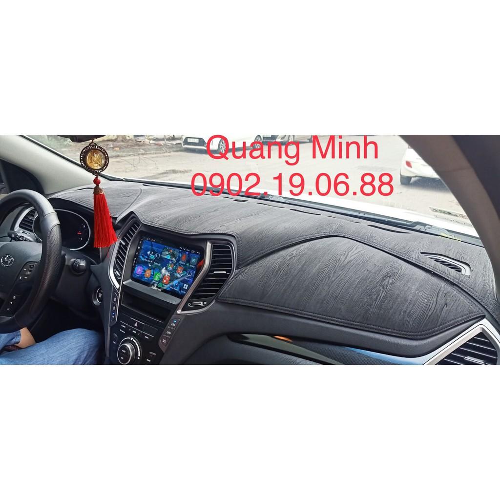 THẢM TAPLO DA CAO CẤP XE HYUNDAI SANTAFE 2013-2018