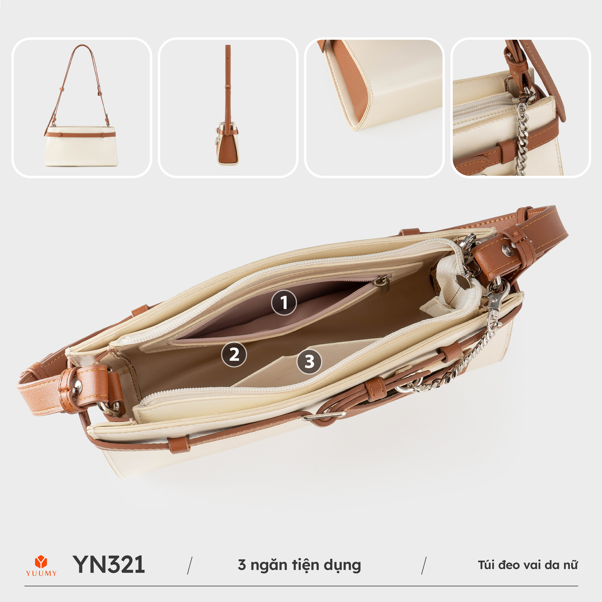 Túi đeo vai nữ YUUMY YN321