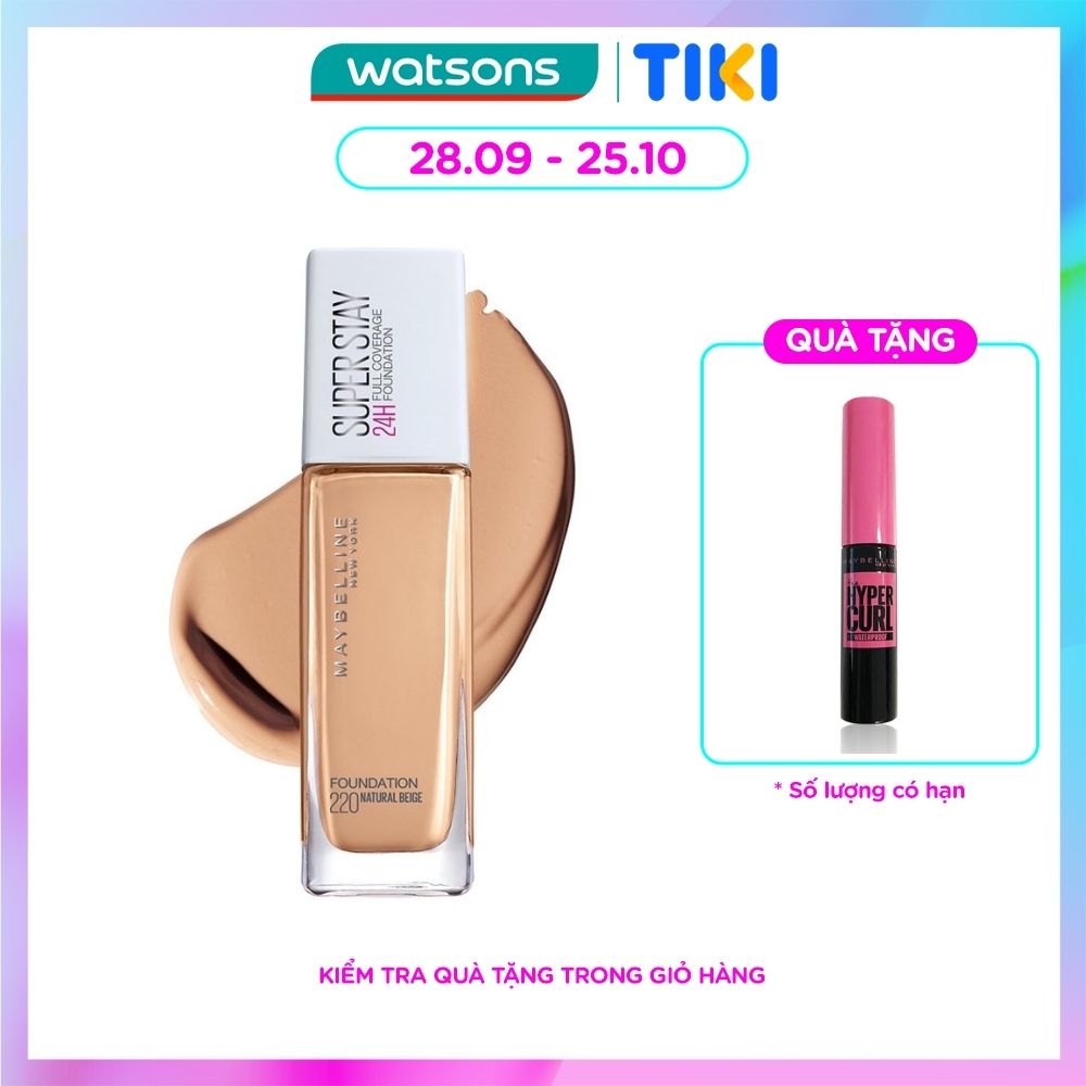 Kem Nền Lâu Trôi Maybelline SuperStay 24H Full Coverage 30ml