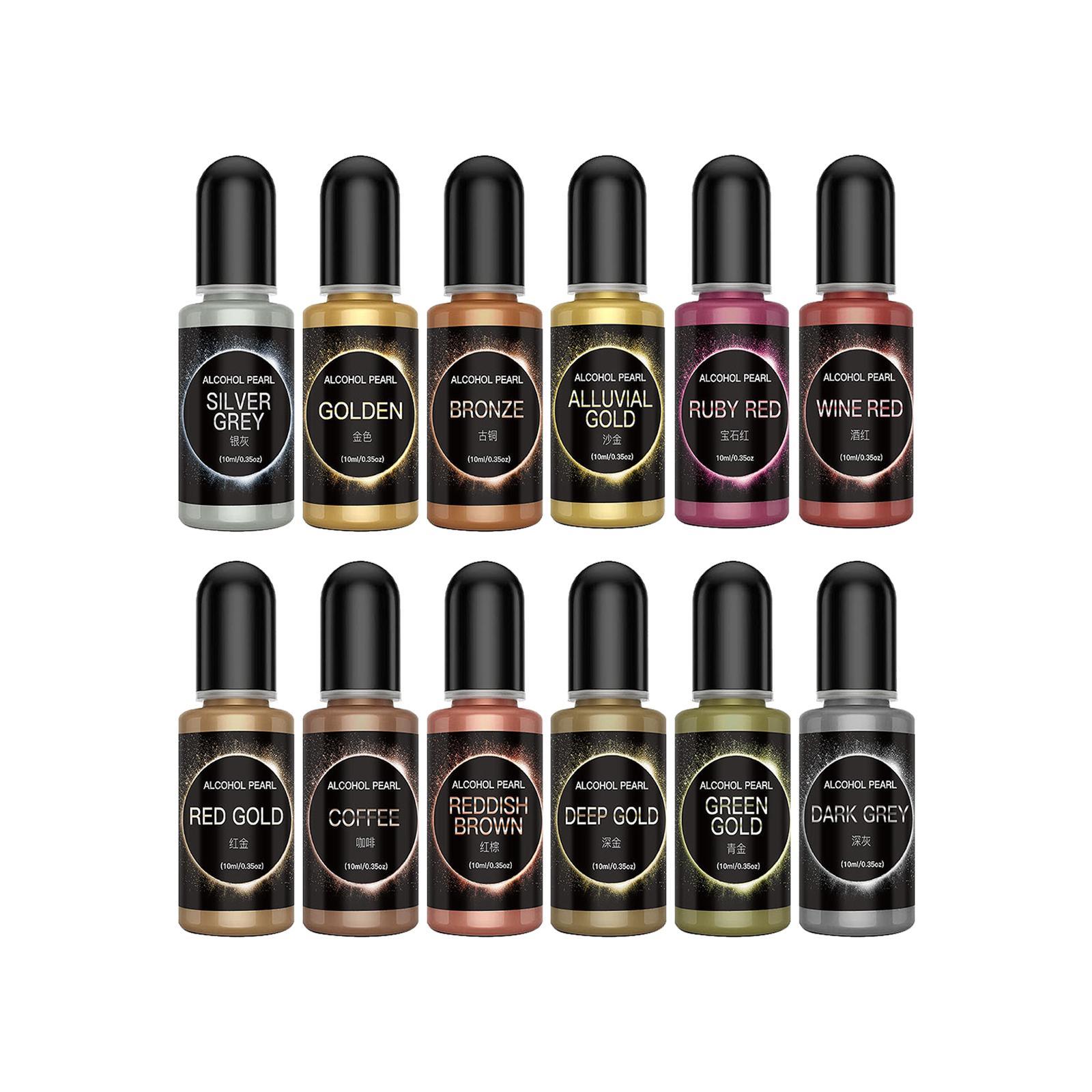 Ink Set Epoxy Resin Pigment Colorant Liquid for Acrylic Painting