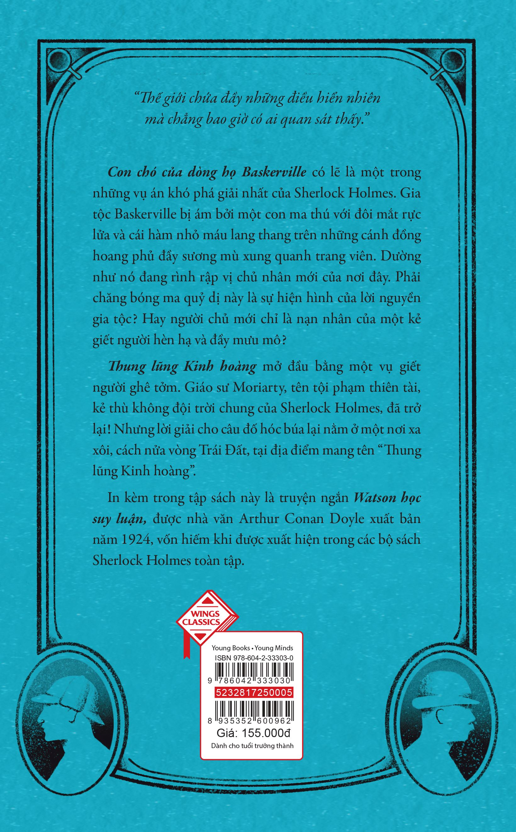 Con Chó Của Dòng Họ Baskerville & Thung Lũng Kinh Hoàng