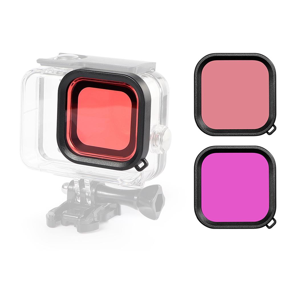 Bộ 3 ống kính lọc dưới nước với vỏ chống thấm nước của GoPro Hero 8