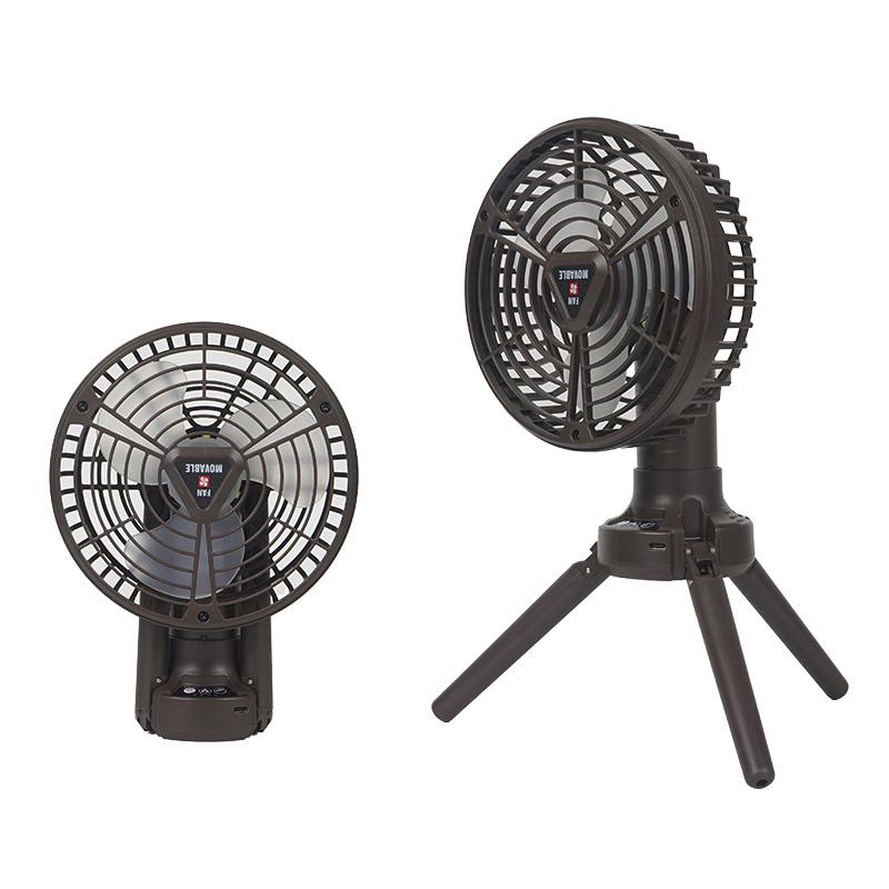 Camping Fans for Tents 10400mAh USB Rechargeable Battery Operated Fans with LED Lantern Folding Tripod Portable Fan