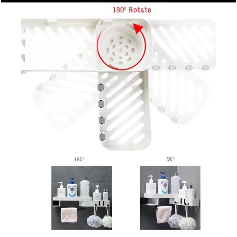 Kệ xoay đựng đồ nhà tắm, bếp