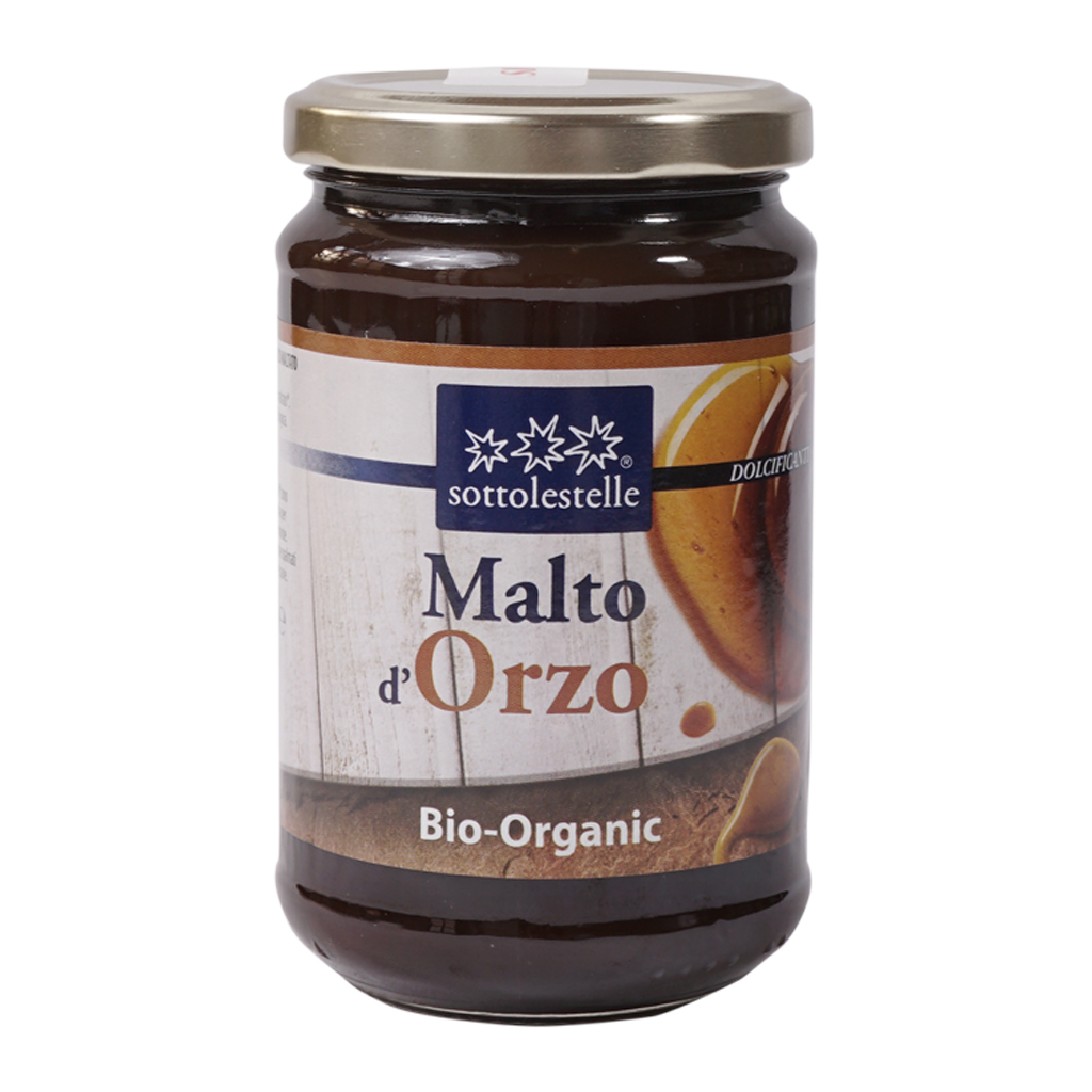 Mạch Nha Lúa Mạch Hữu Cơ Sottolestelle Organic Malt Barley Syrup 400g