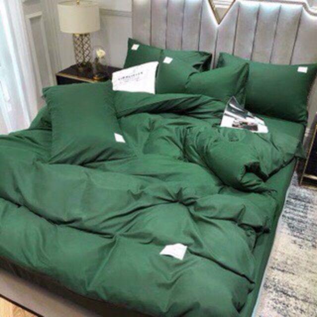 Trọn Bộ Vỏ Chăn Ga Gối Cotton Tici Hàn Quốc