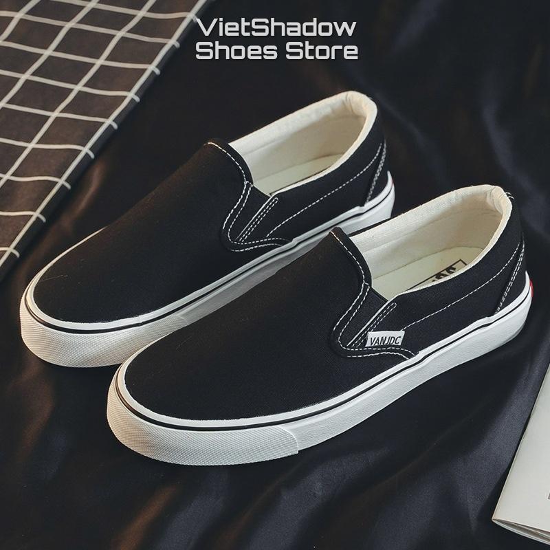 Slipon nữ - Giày lười vải nữ kiểu classic - Chất liệu vải bố thoáng khí, đế cao su mềm êm chống trơn - Mã SP 792