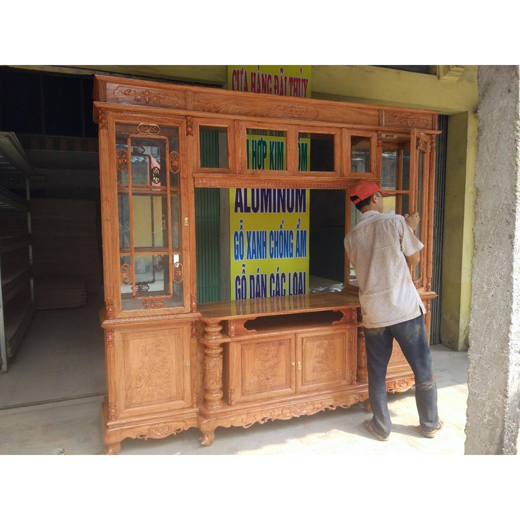 Kệ TiVi kệ kính 2 bên