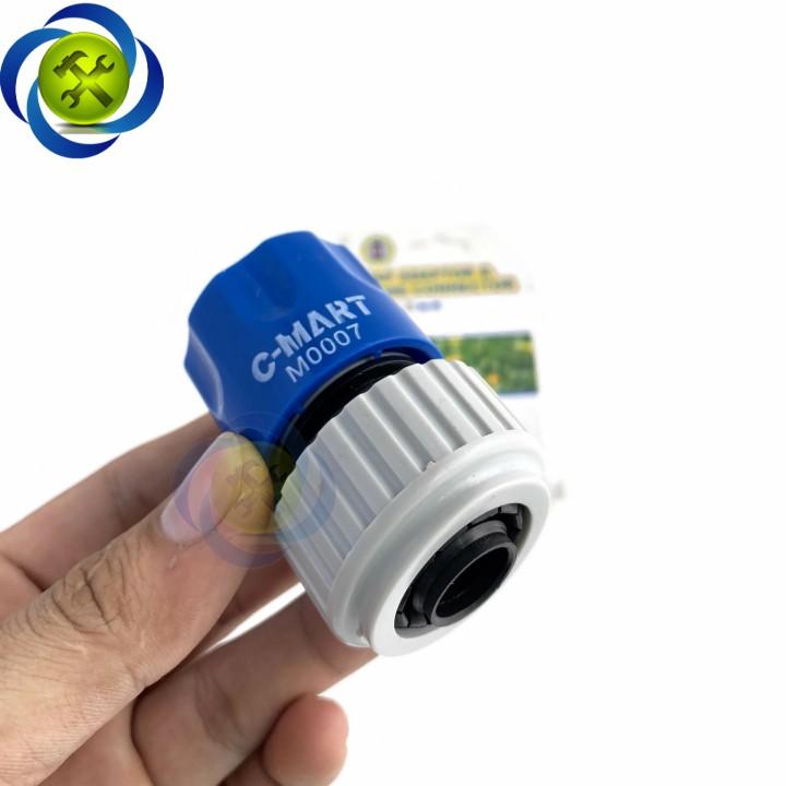Đầu nối ống nước nhanh C-Mart M0007 sử dụng ống mềm 19mm