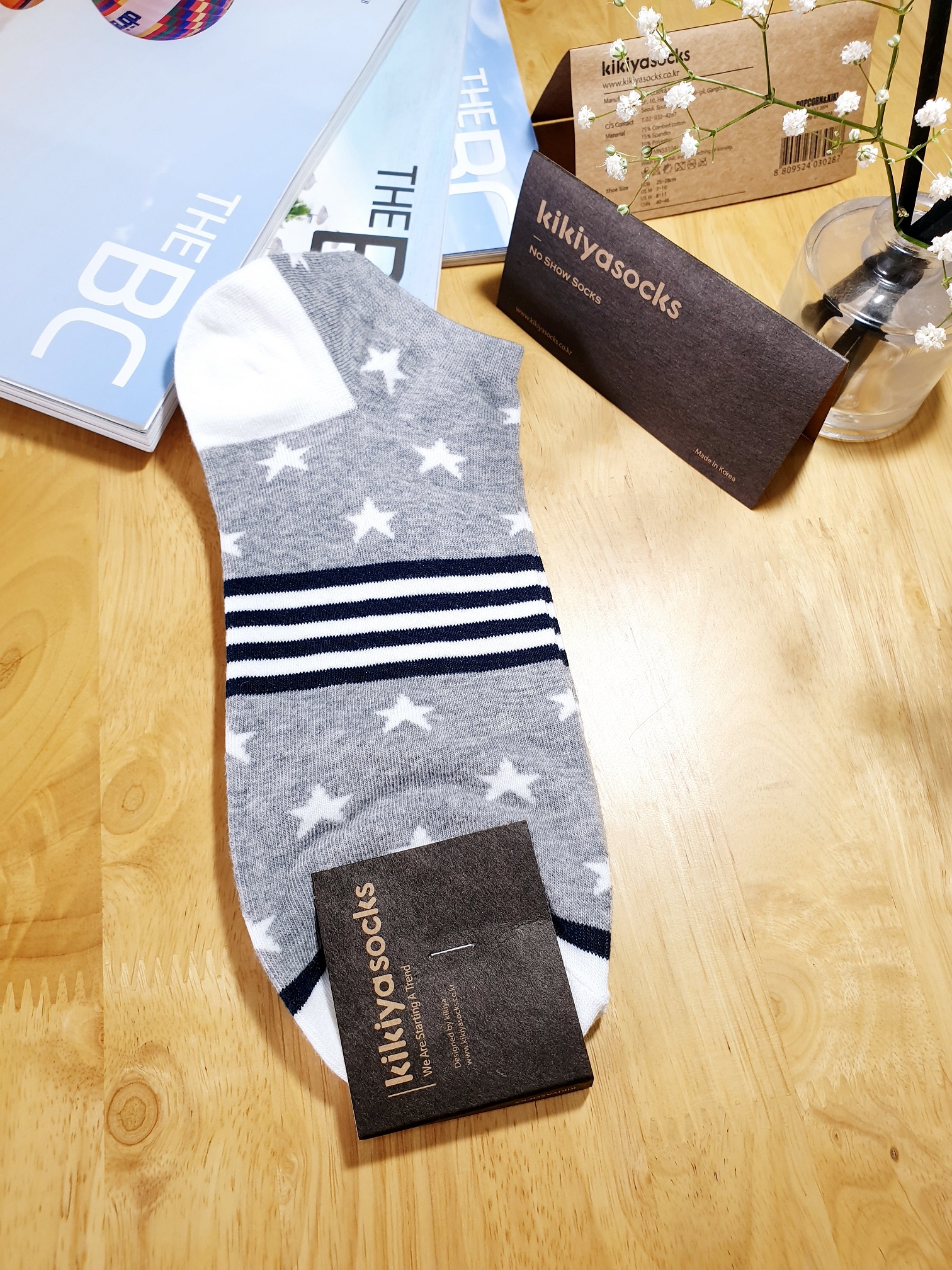 Tất vớ Nam hàn quốc KIKIYA SOCKS M-A-010
