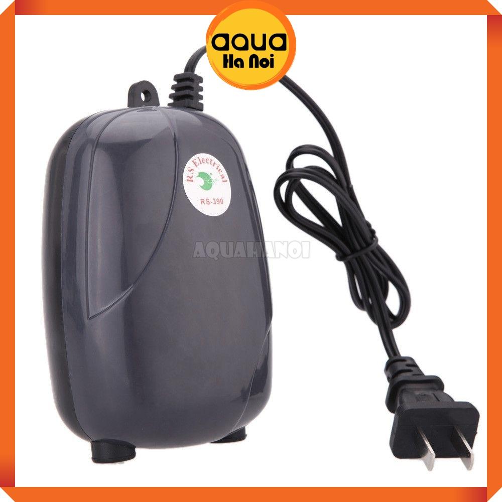 Máy sủi Oxy siêu êm 1vòi / 2vòi RS Electrical RS 290/390 cho hồ cá cảnh thủy sinh