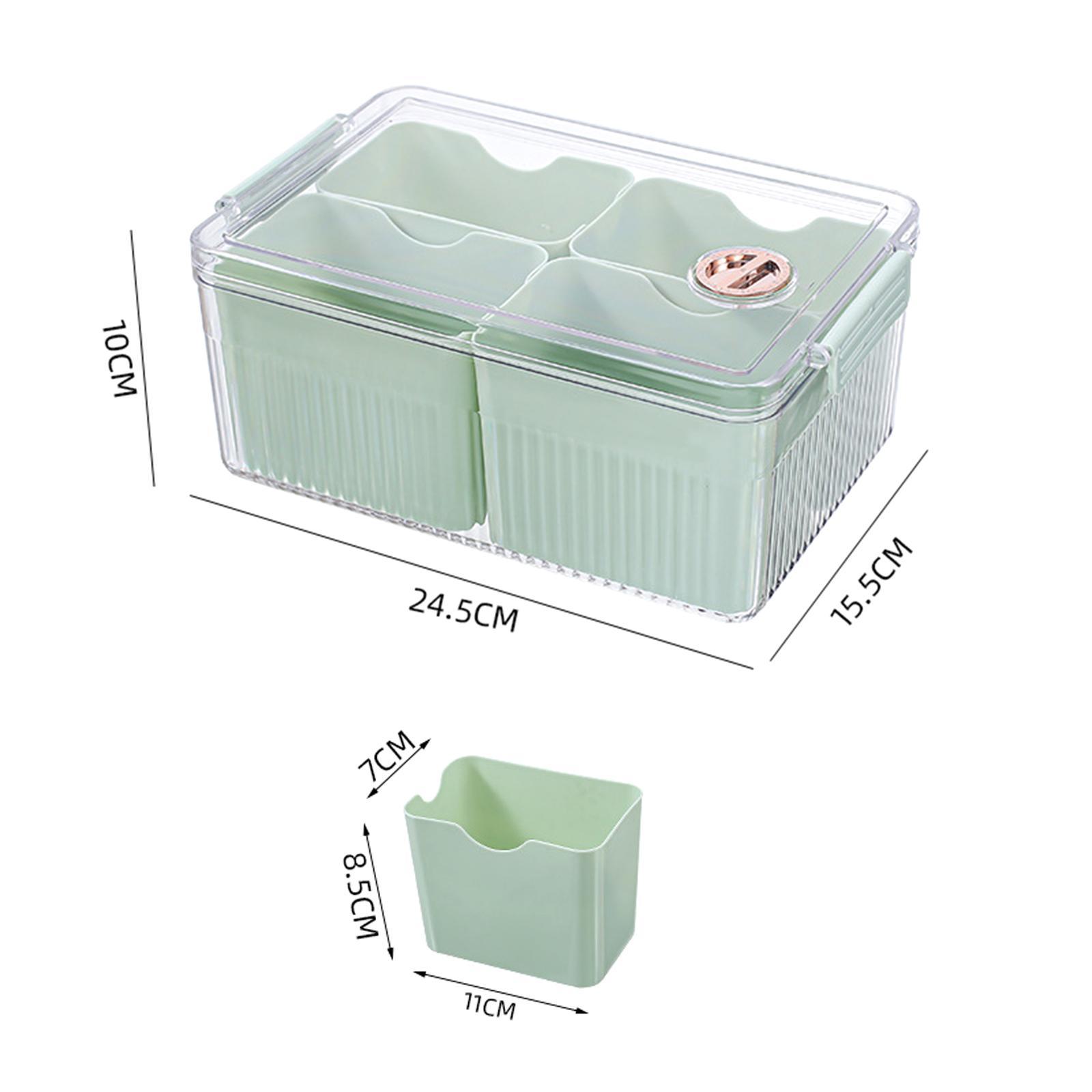 Refrigerators Containers Vented Lids Freshness Green
