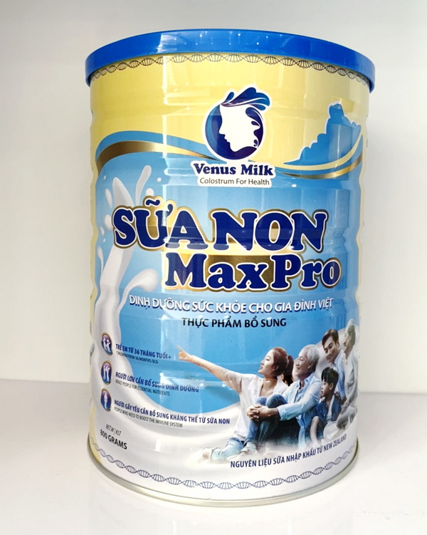 Combo 2 hộp Sữa non dinh dưỡng - Venus Maxpro lon 800gr