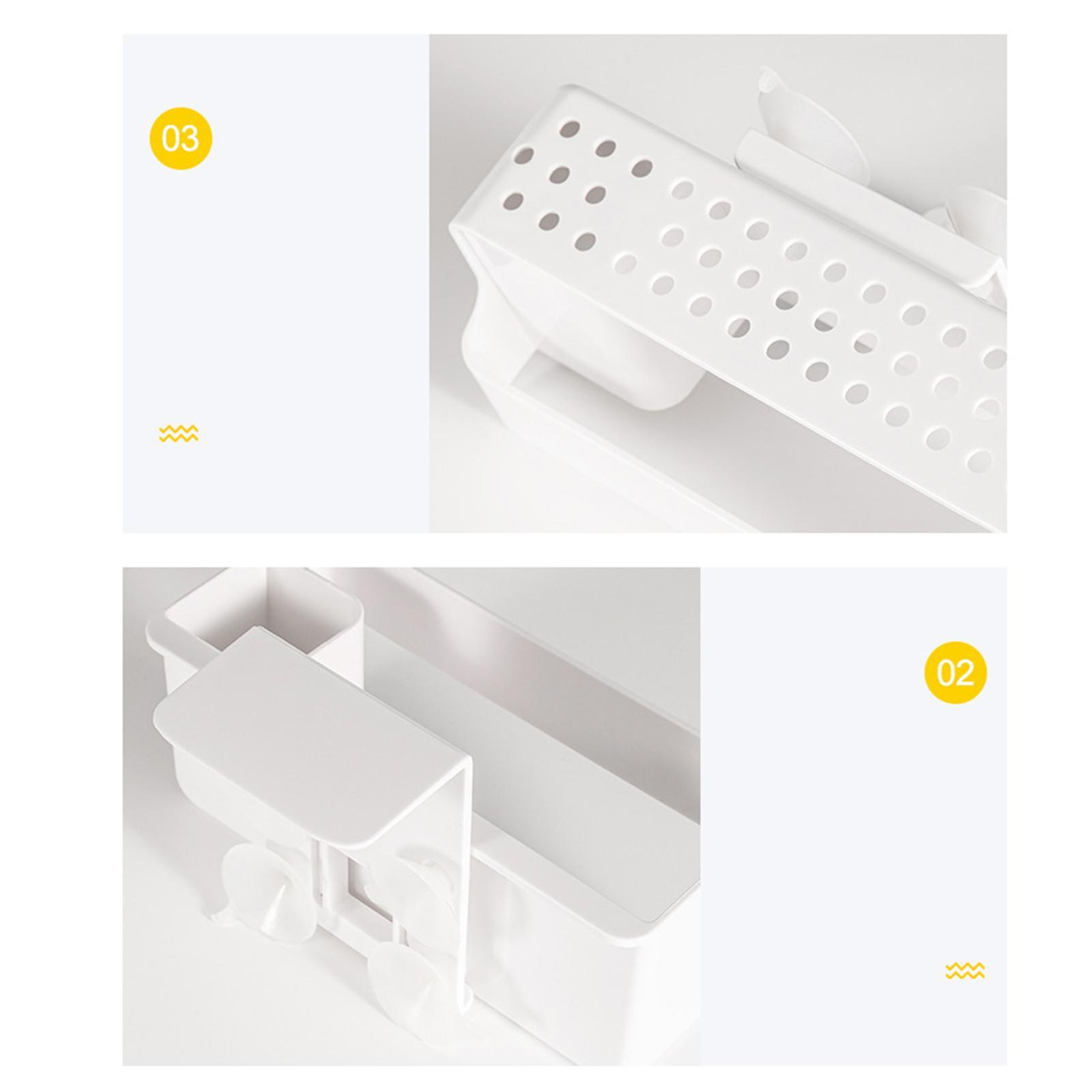 Sink Organizer Holder Dishcloth Rack Sink Caddy for Bathroom Sink Home