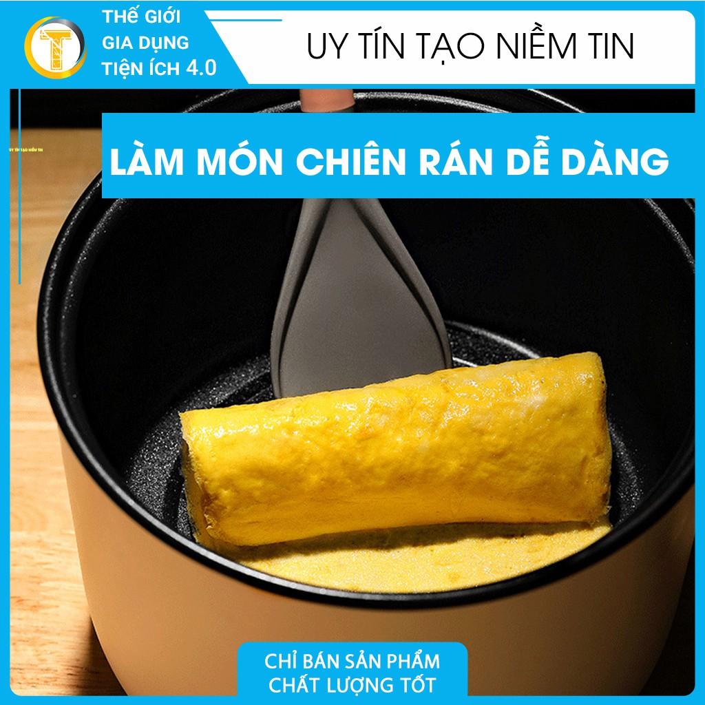 Nồi Lẩu Điện Mini Đa Năng Mới Nhất Có Thể Lẩu, Nướng, Chiên, Xào Thiết Kế Sang Trọng