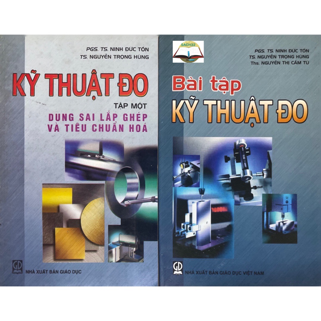 Combo 2 cuốn Kỹ Thuật Đo Tập 1 + Bài Tập