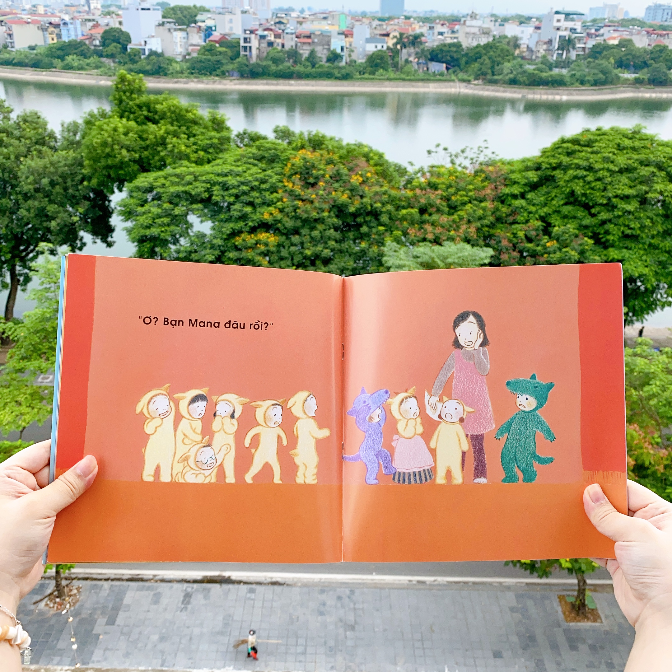 Ehon - Phát triển tư duy - Mana là Sói - cho bé 3-6 tuổi