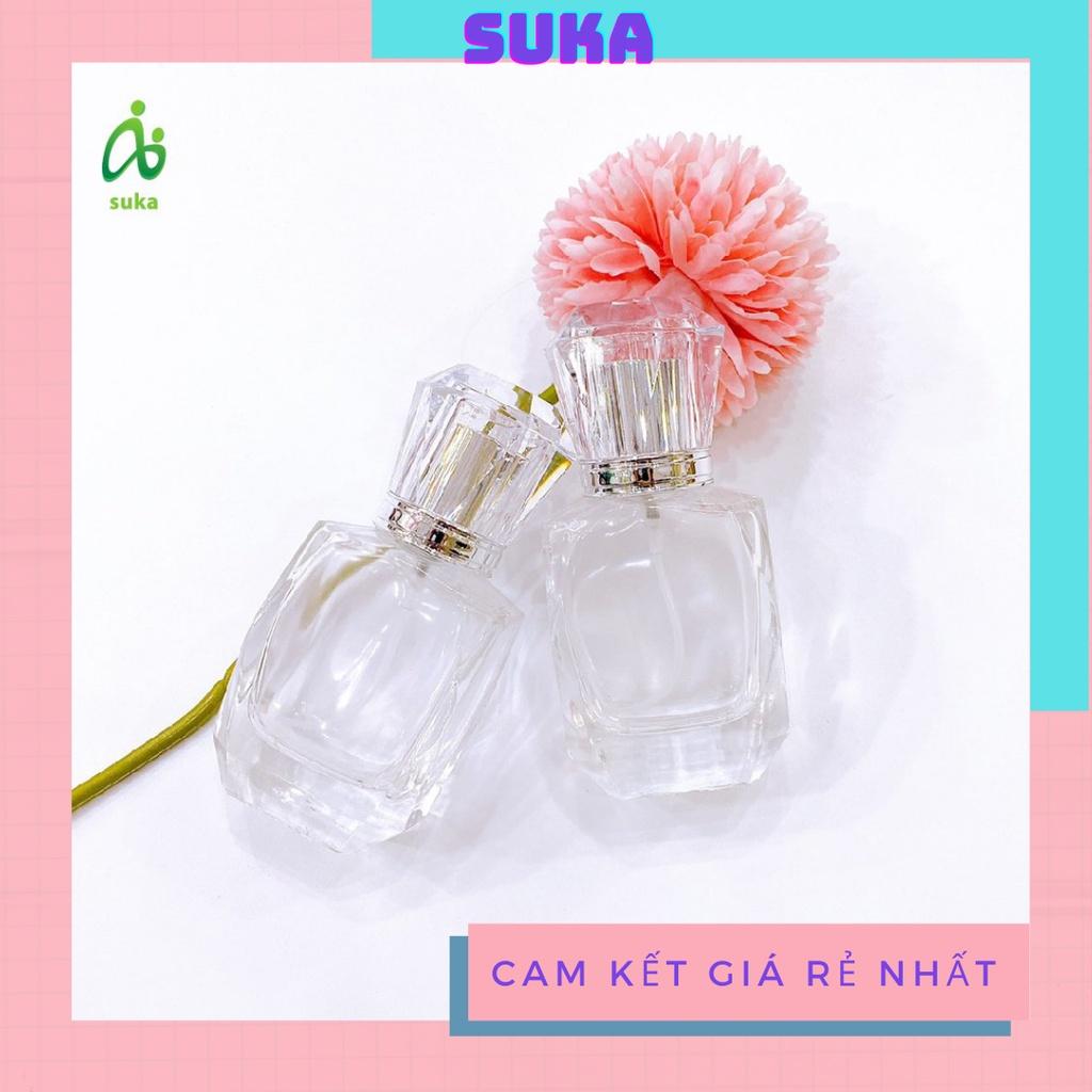Dụng cụ chiết nước hoa-Bình xịt chiết nước hoa thủy tinh 30ml SK