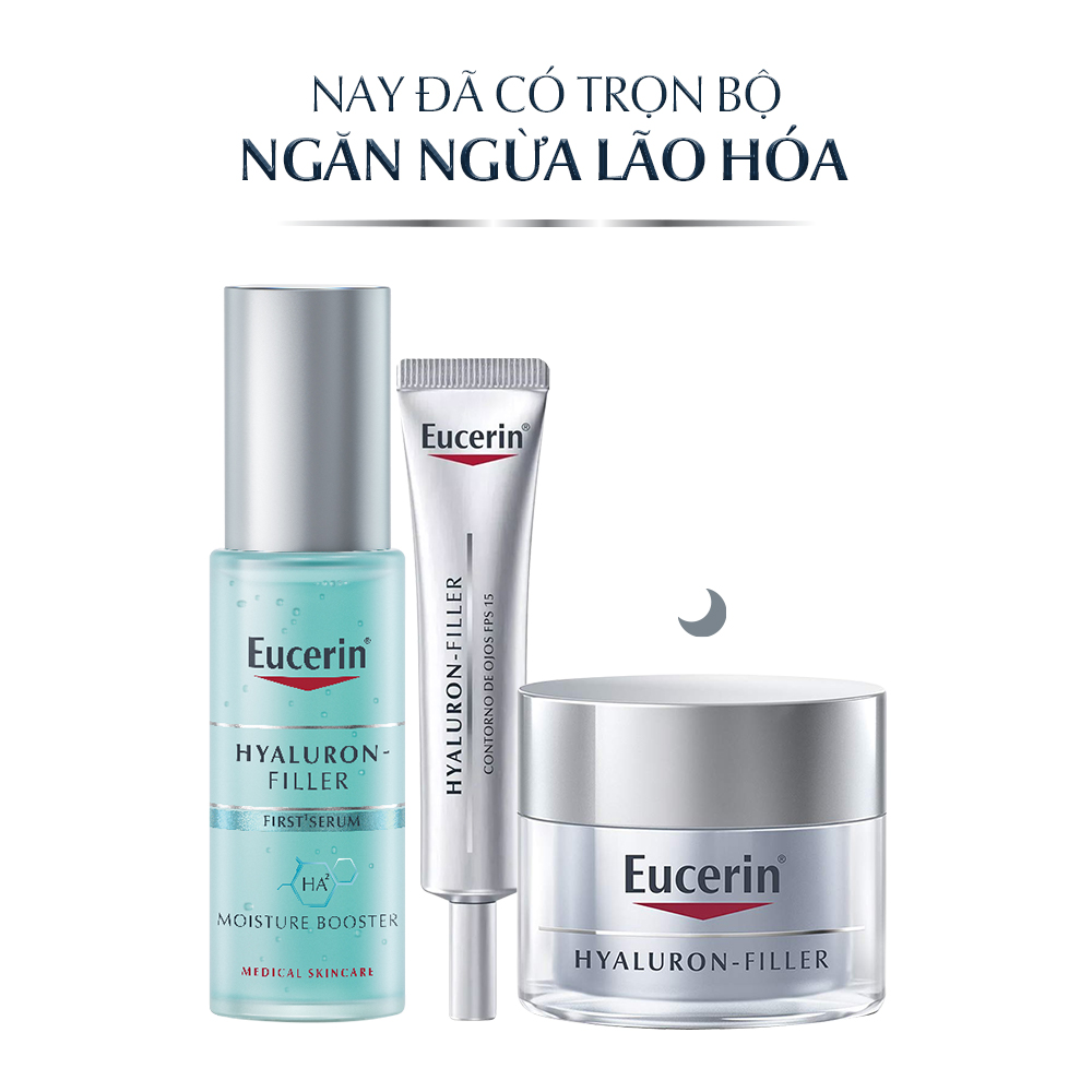 Tinh Chất Cấp Ẩm và Ngăn Ngừa Lão Hoá Eucerin Hyaluron - Filler First Serum Moisture Booster 30ml