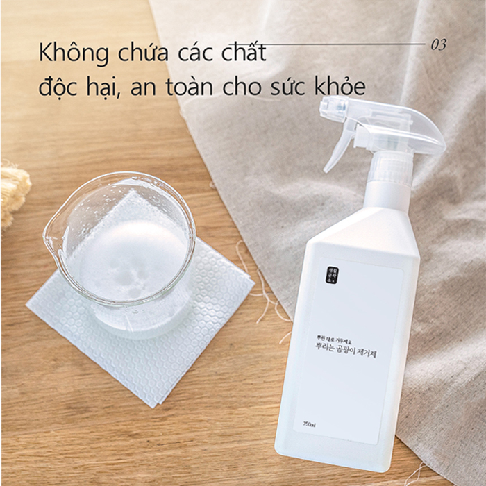 Chai Xịt Làm Sạch Nấm Mốc Saengong 750ml