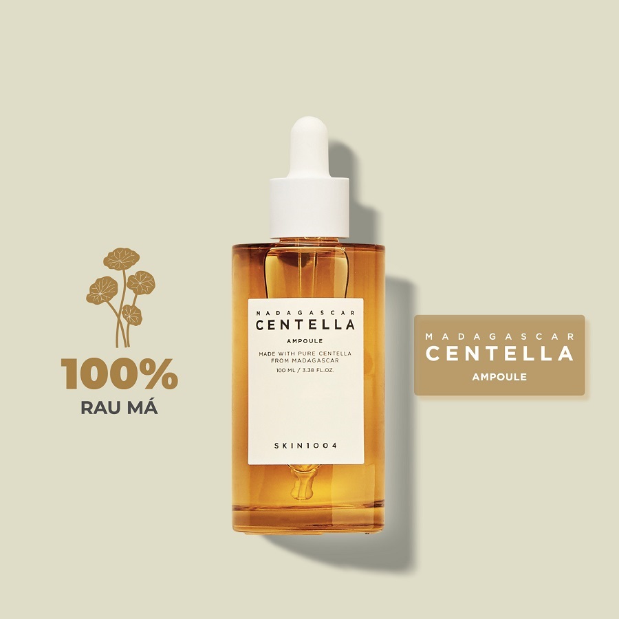 Bộ 4 Sản Phẩm Dưỡng Da Giảm Mụn, Phục Hồi Da Skin1004 Madagascar Centella + Tặng Kèm 1 Mặt Nạ Sexylook