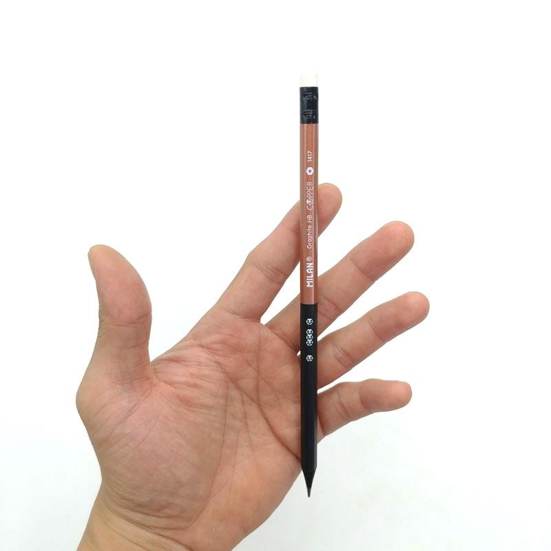 Bút Chì Gỗ HB Milan Graphite Graphite Copper 0714148 (Mẫu Màu Giao Ngẫu Nhiên)