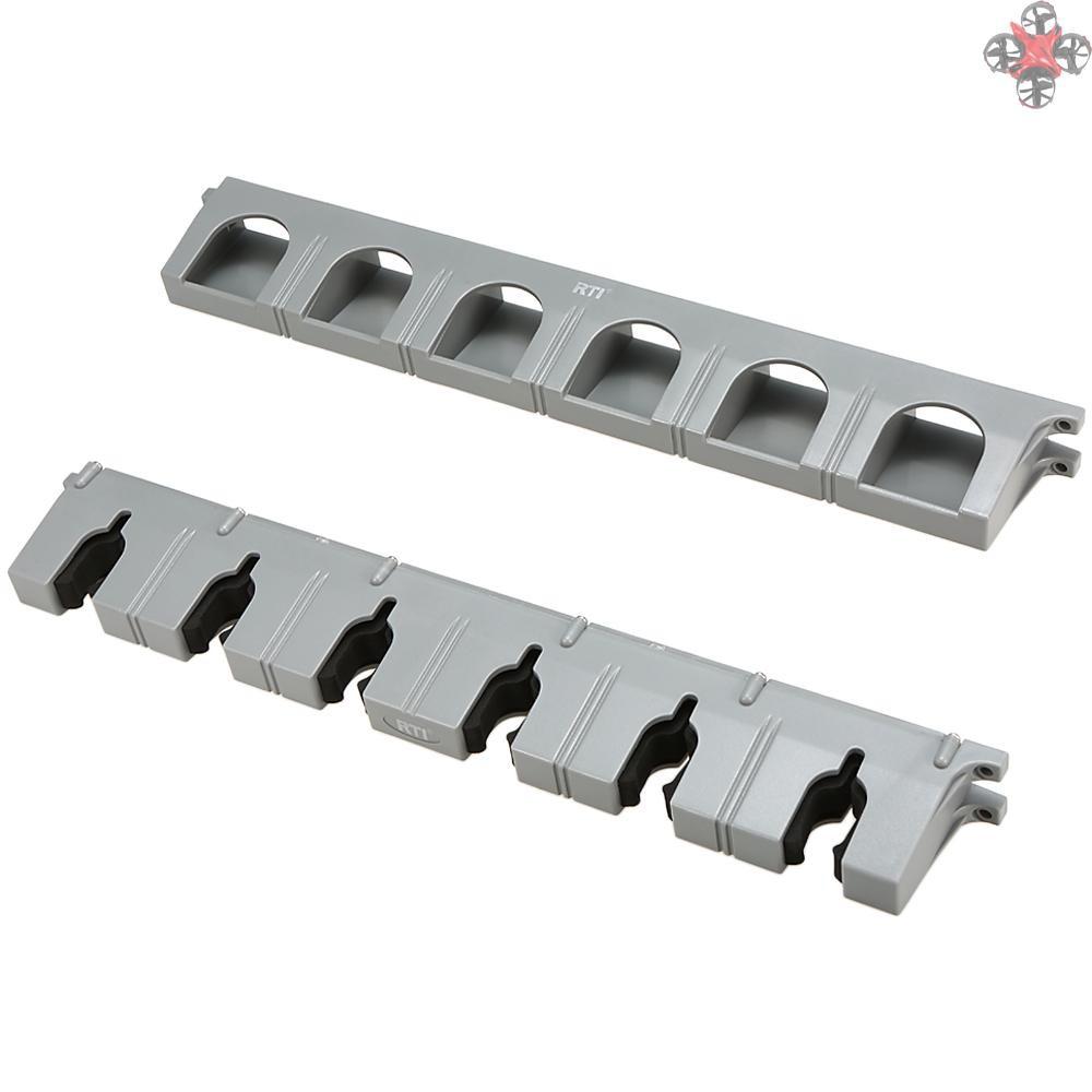TOP Wall Mounted Fishing Rod Rack for 6 Fishing Rods Fishing Pole Storage Rack Stand Holder