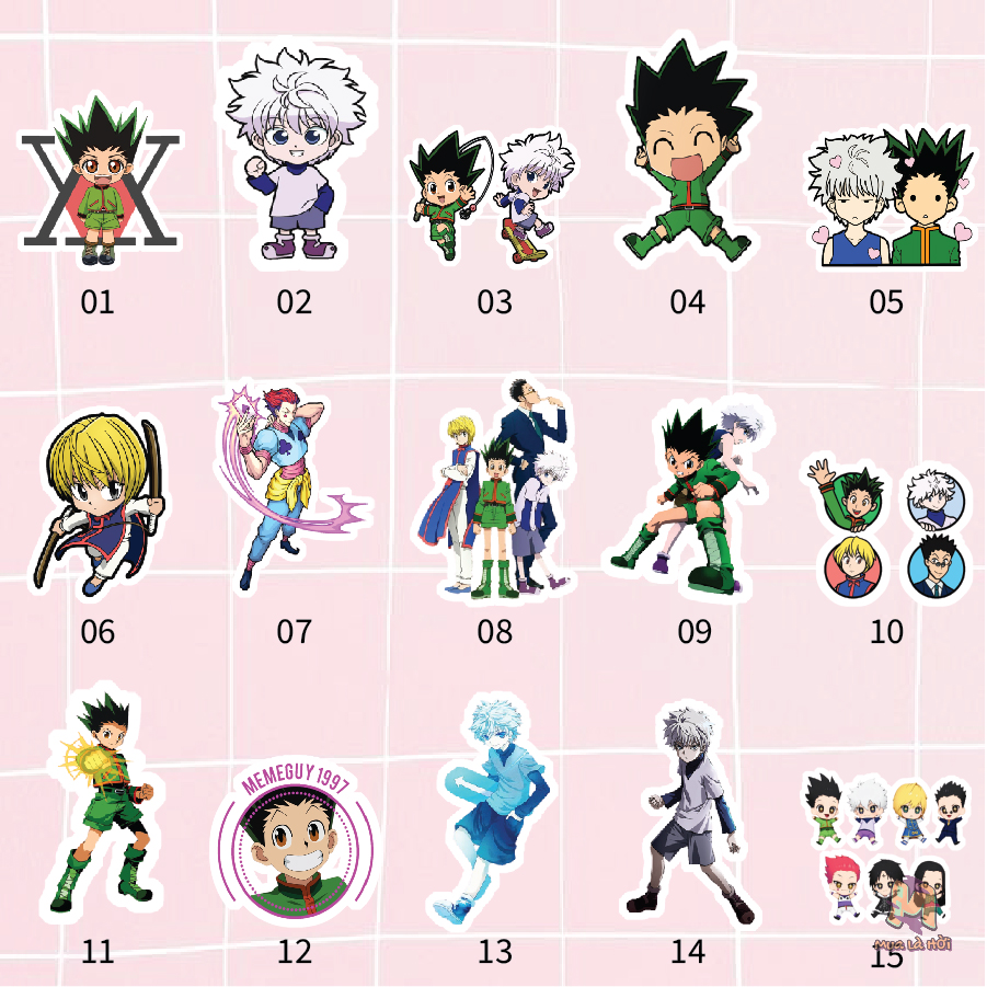 Túi Tote in hình chủ đề Hunter x Hunter