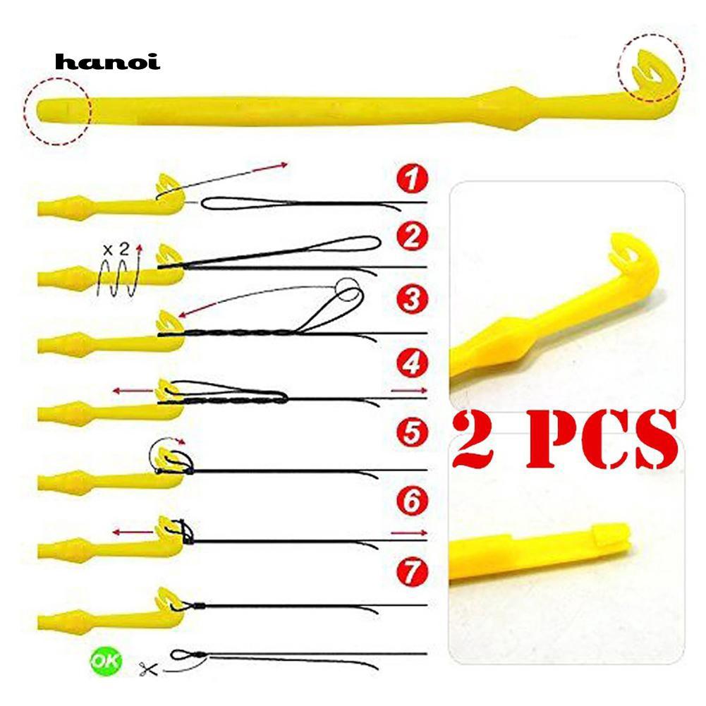 Set 2 phụ kiện thắt nút dây câu cá chuyên nghiệp