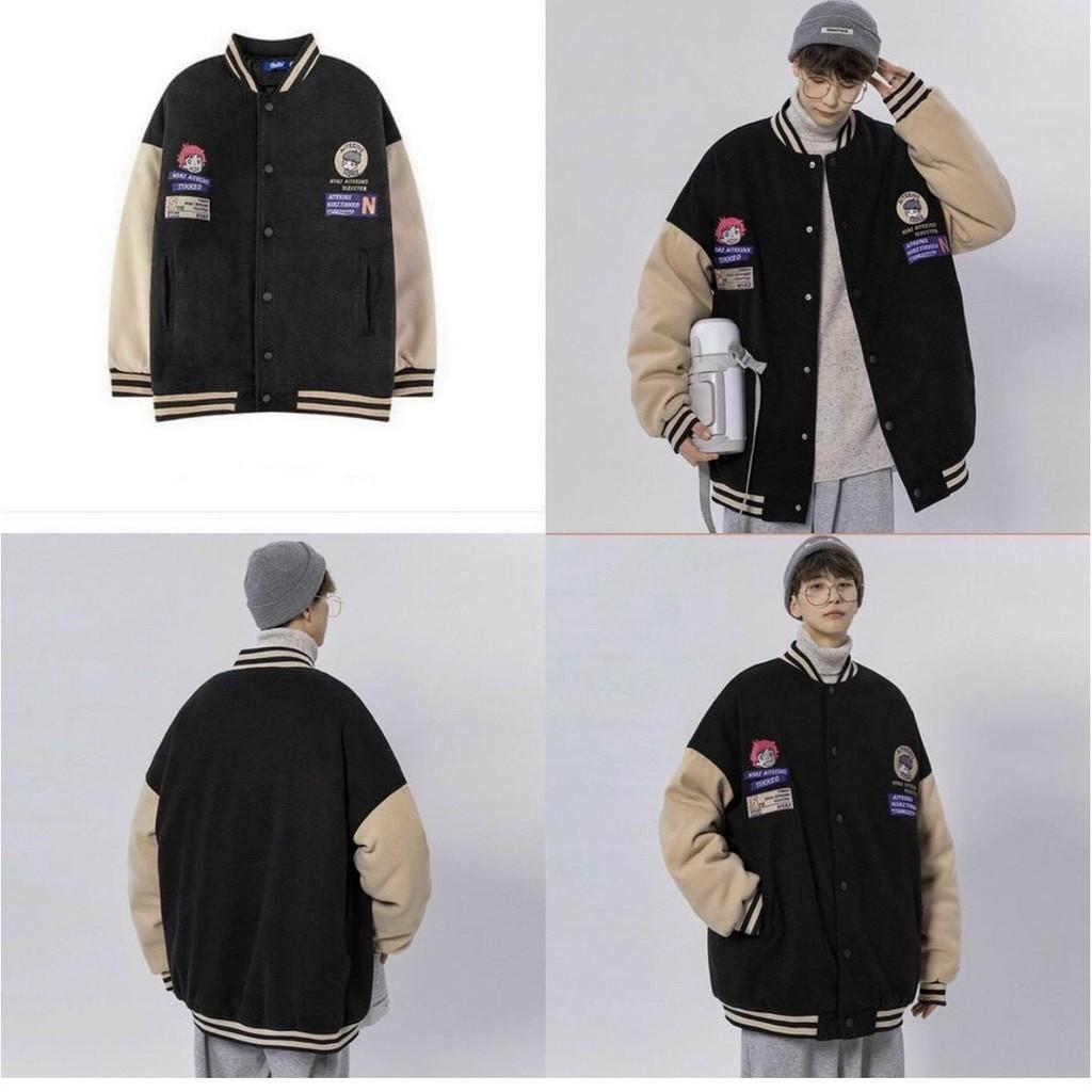 Áo Khoác Cardigan In Cậu Bé N BOMBER TEEN Tay dài form rộng Ulzzang/Nam nữ unisex Ulzzang KUN