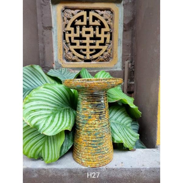 Bình hoa men châu âu