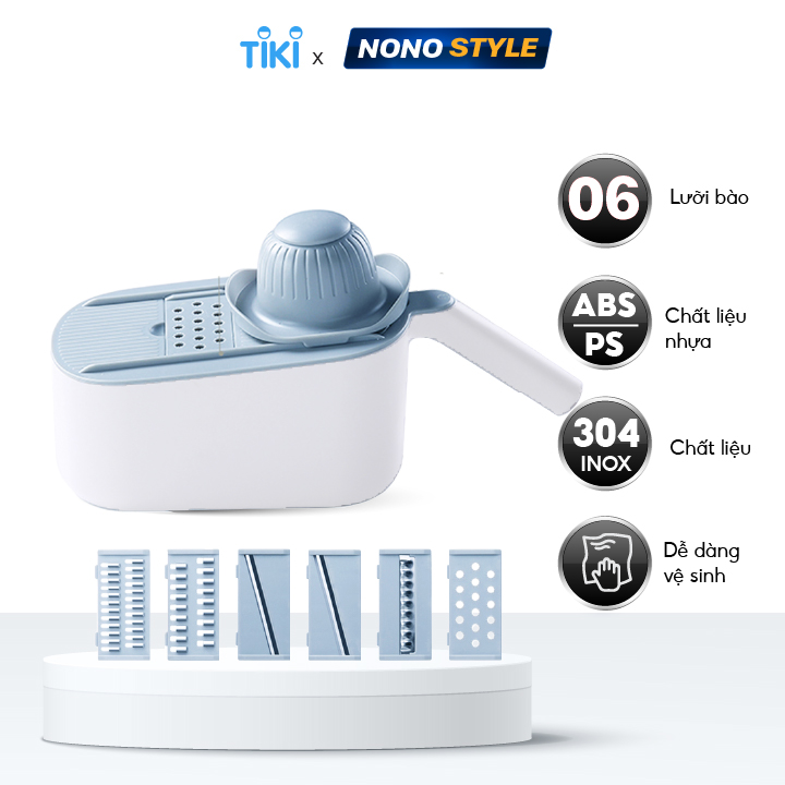 Bộ Thái Rau Củ Đa Năng ECOCO - Hàng Chính Hãng