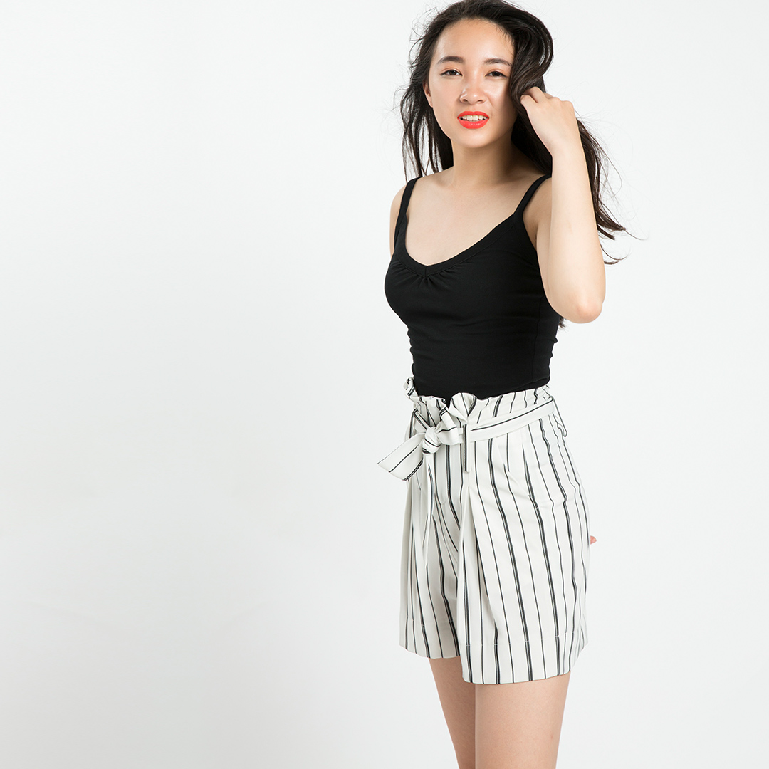 Quần Shorts Lưng Xếp Ly Hity PAN033