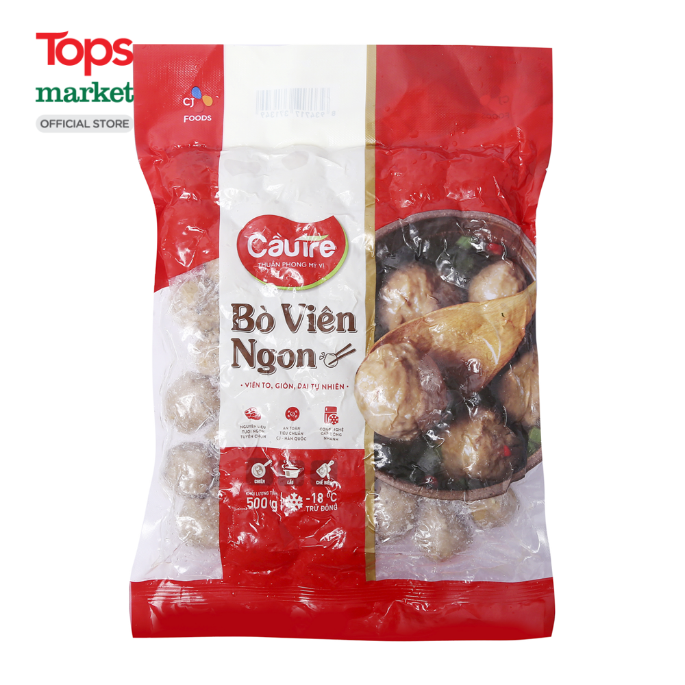 Bò Viên Ngon CJ Cầu Tre 500G