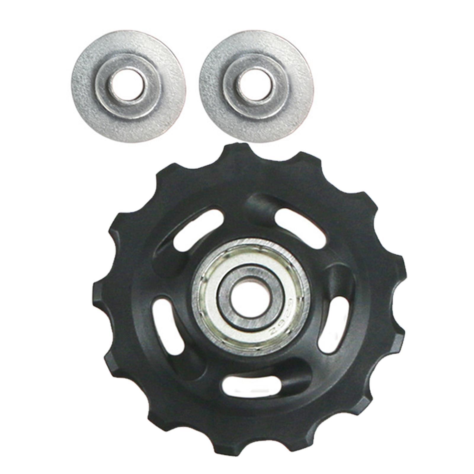 Rear Derailleur Pulley Aluminum Sealed Bearing Replacement Parts