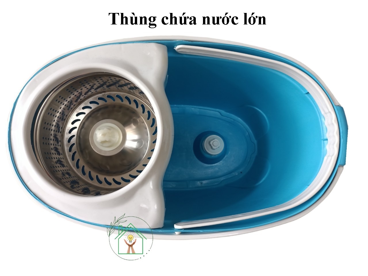 Bô cây lau nhà xoay 360 độ thông minh PA-08