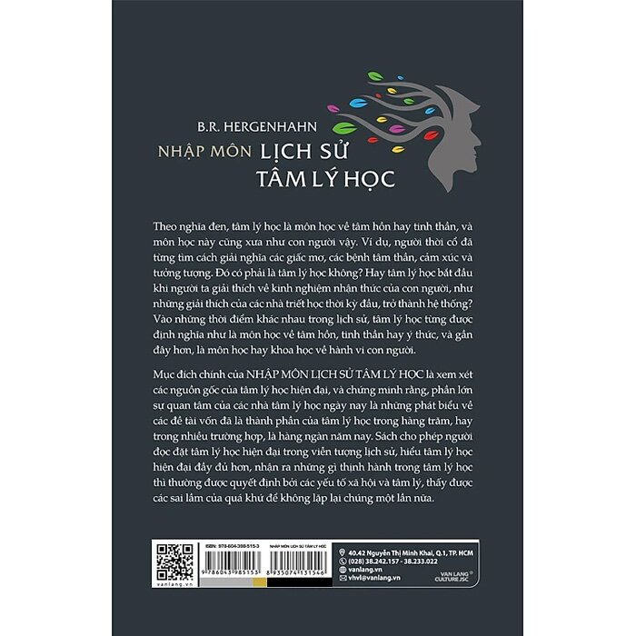 Nhập Môn Lịch Sử Tâm Lý Học