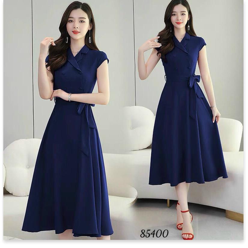 ĐẦM COTTON LẠNH DÁNG XÒE XINH XẮN,HỌA TIẾT TRƠN NHƯNG KHÔNG KÉM PHẦN SANG TRỌNG 1HIT1 FASHION