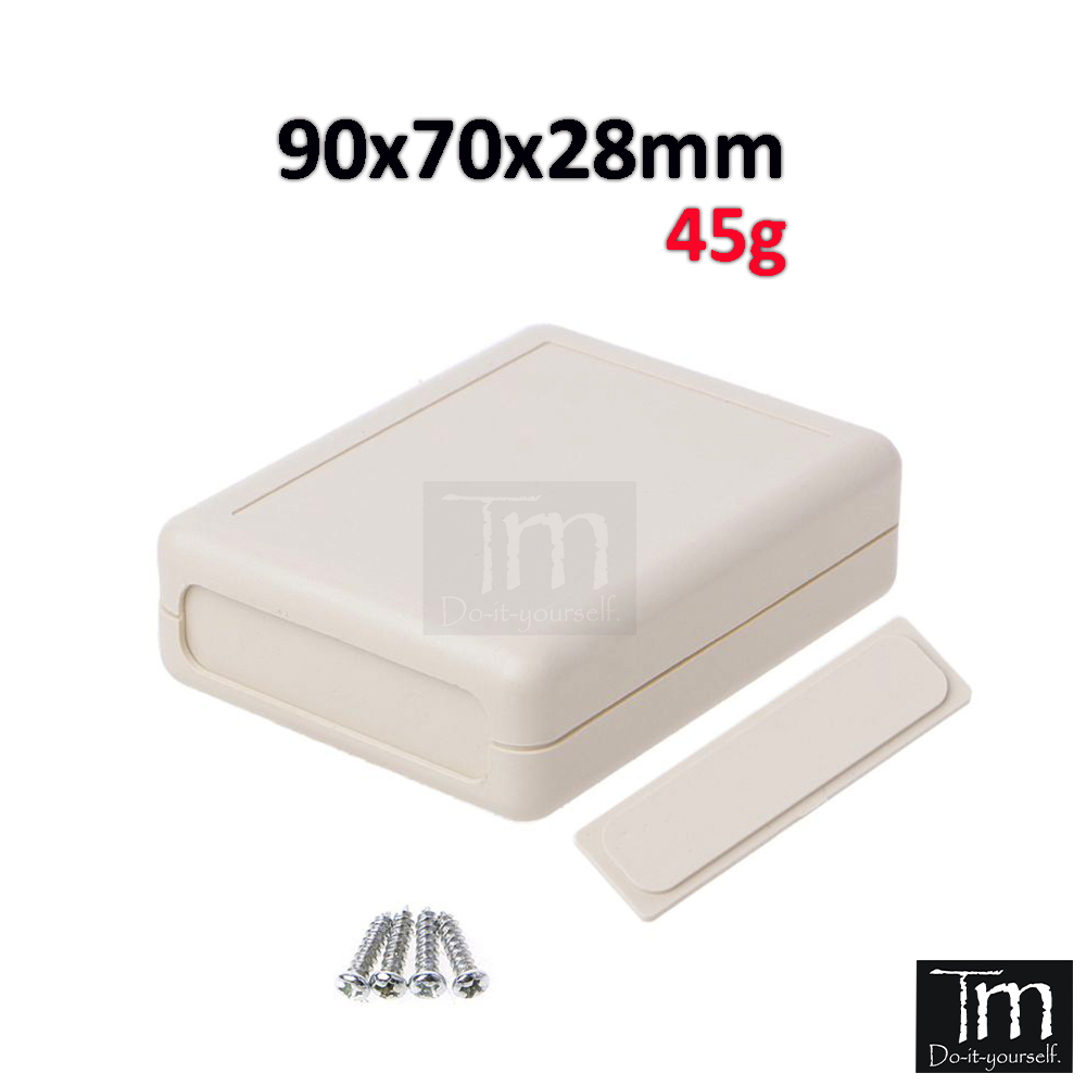 Hộp Nhựa Kỹ Thuật 90x70x28mm Trắng
