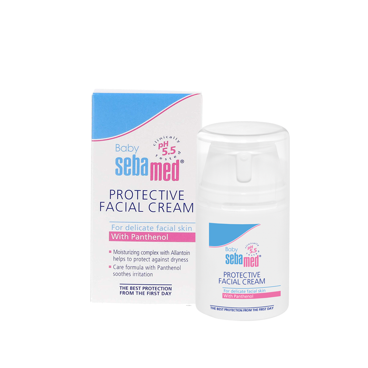 Sebamed Kem Dưỡng Bảo Vệ Da, Ngăn Ngừa Chàm Sữa Baby Protective Facial Cream pH5.5 50ml