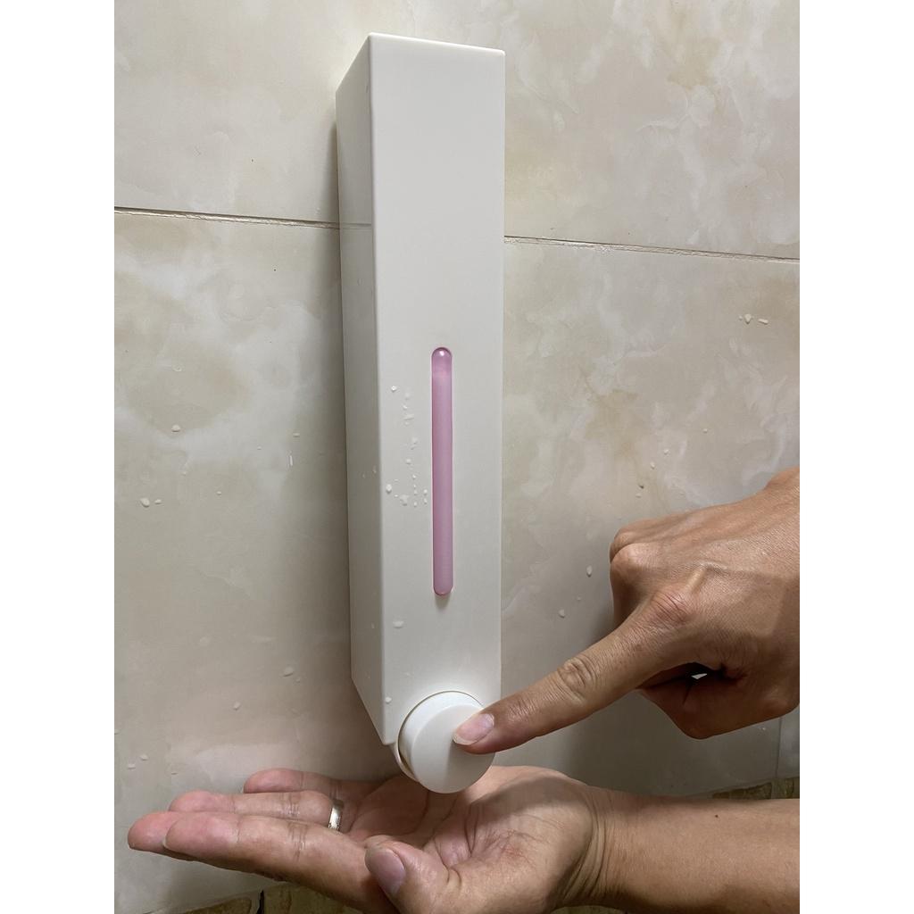 Hộp Nhựa Đựng Nước Xà Phòng Treo Tường Rửa Tay Cao Cấp, 420 ml Tiện Dụng Cho Phòng Tắm, Gọn Gàng, Sạch Sẽ. Kingler 5300