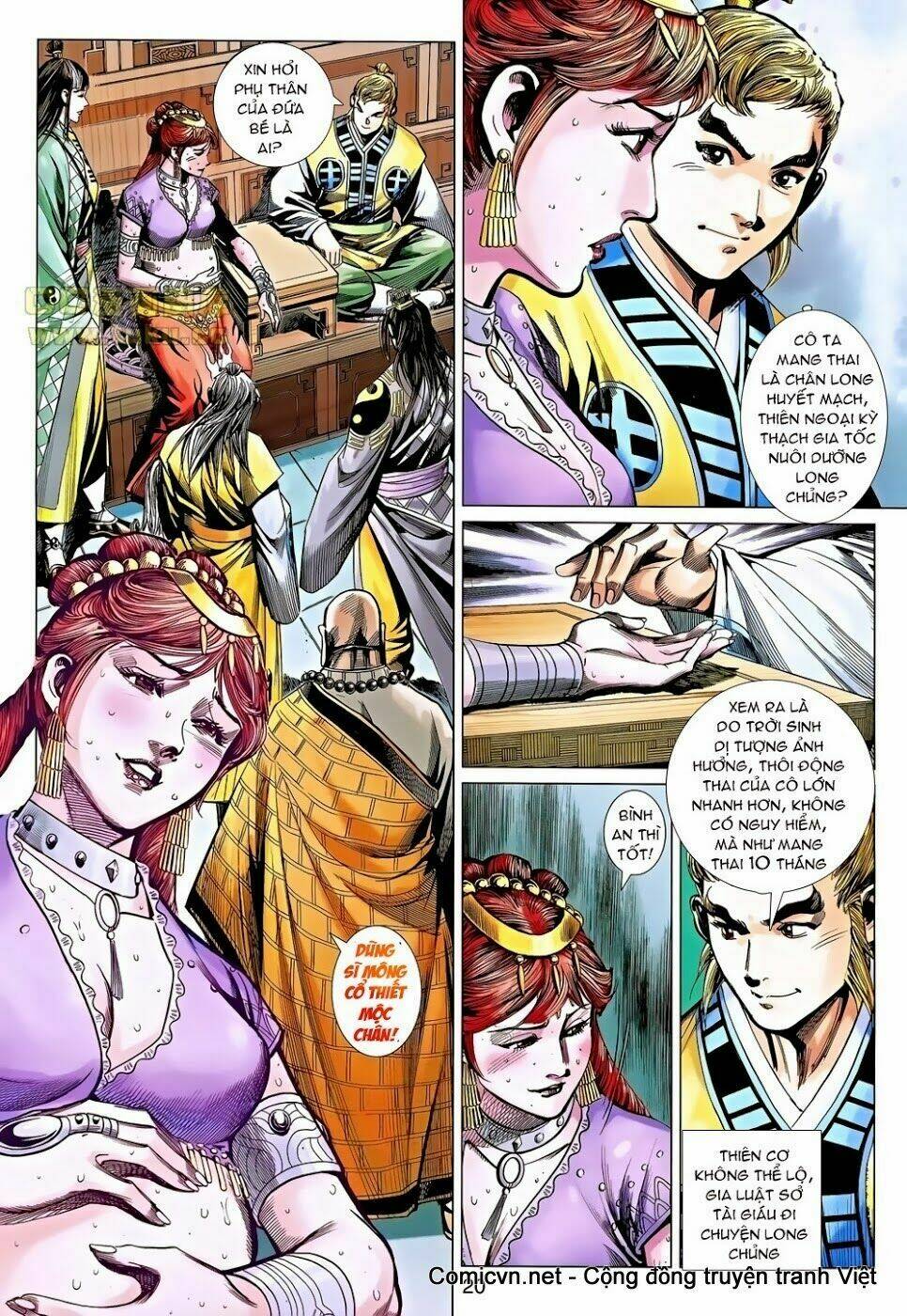 thiên tử truyền kỳ 8 - thương thiên bá hoàng chapter 40 20