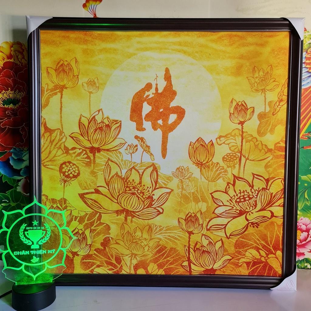 Tranh trúc chỉ in Vuông_TCV52