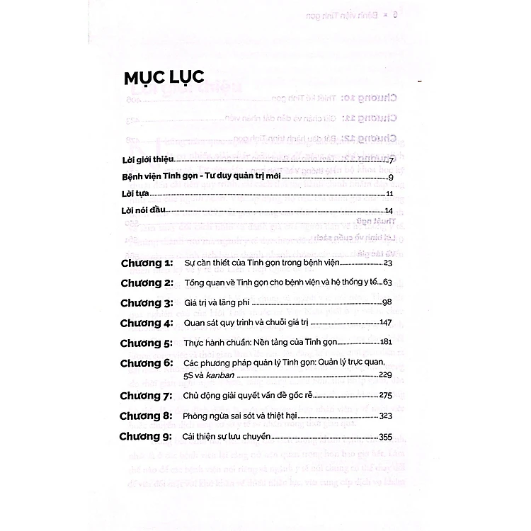 Sách Bệnh Viện Tinh Gọn